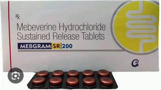 MEBGRAM SR 200 Tablets Mebeverine Hydrochloride Sustained Release Tablets [upl. by Ahsinnor]