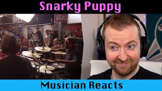 Musician’s first time reaction to SNARKY PUPPY Lingus [upl. by Ettenahs]