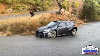 WRC Test Rally2 Monte Carlo 2024 Toyota Yaris  Solans  Ciamin [upl. by Rehsa398]