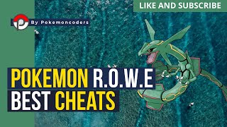 Pokemon ROWE Cheats  Item Modifiers Master Balls Rare Candies Mega Stones and Many More [upl. by Otaner]