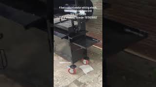 Smoker for sale 4 feet long in Shivaji Nagar Bangalore smokingfood customsmoker smoker smokers [upl. by Hogle]