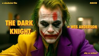 Batman by Wes Anderson Trailer  The Dark Knight [upl. by Aseel]