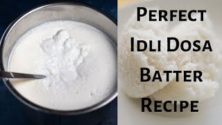 How to make Batter for Soft and Spongy Idli Dosa Idli Dosa Batter RecipeShorts Youtubeshorts [upl. by Ayala78]