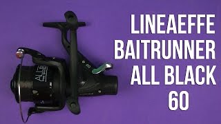 Распаковка Lineaeffe Baitrunner All Black 60 [upl. by Shayne564]