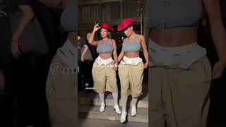 quotCLERMONT TWINSquot  quotNYFWquot Event edit outfit shorts youtubeshorts trending reels [upl. by Anneg]