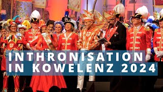 Inthronisation 2024 in Kowelenz [upl. by Beatrisa]