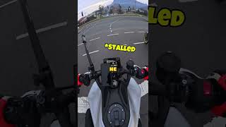 Biker Tries To Impress This Girl [upl. by Steep]