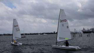 RS Aero Midwinters 2017 in Palm Beach [upl. by Lyrradal]