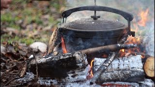 Kociołek nad Bugiem  przepis wprost z ogniska  COOKING VAN [upl. by Rehpotsirk]