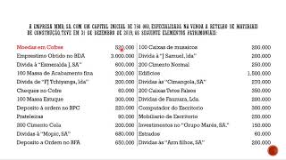 CONTABILIDADE FINANCEIRA 10ª AULA 4 INVENTÁRIO EXERCÍCIOS [upl. by Norak]