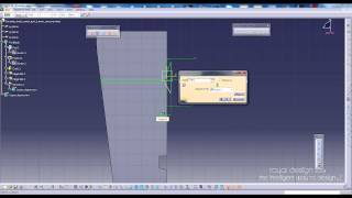 Complex sheet metal part tutorial CATIA V5 part 1 [upl. by Teresina200]