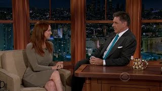 Late Late Show with Craig Ferguson 9242012 Dennis Quaid Ellie Kemper [upl. by Abihsot]