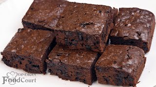 Brownie Recipe Brownie Recipe Without Oven Fudgy Brownies [upl. by Roda]