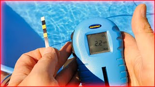 Poolwasser testen – Exakte Wasserwerte mit dem digitalen AquaChek TrueTest [upl. by Caralie413]