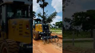 Scarifying Existing Road  Motorgrader 👏 [upl. by Aihcrop]