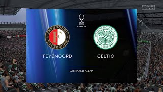 Feyenoord U19 vs Celtic U19 19092023 UEFA Youth League FIFA 23 [upl. by Kemme]