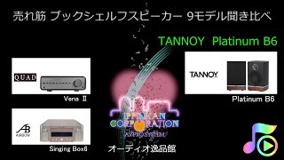 2021年 小型スピーカー9モデル聞き比べ（TANNOY Platinum B6） [upl. by Rimidalg]