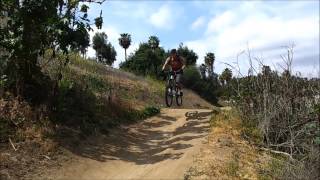 EBike Little Jumps on the Fullerton Loop 04052013 [upl. by Nogas501]