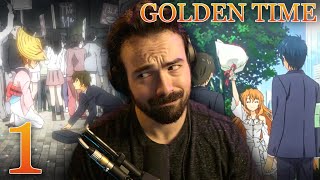 Interesting  Golden Time Episode 1 Reaction [upl. by Nelleyram]