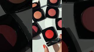 CHANEL JOUES CONTRASTE INTENSE CREAM TO POWDER BLUSH swatches [upl. by Dominique]