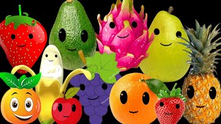 happy bear sensory  fruit dancing sensory video  baby sensory  dancing fruit [upl. by Ragouzis907]