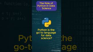 The Role of Python in Data Science  Python Programming  Python For Beginners [upl. by Asare]