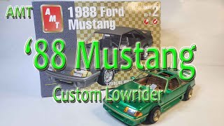 Building The AMT 88 Mustang GT [upl. by Kattie]