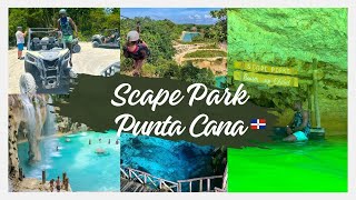 Scape Park at Cap CanaPunta CanaThe Best Place To Visit For Travel Excursions Adventures 2023 [upl. by Nnalyrehc]