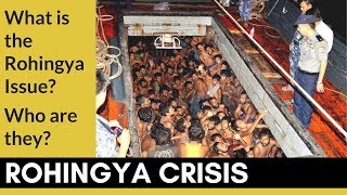 Rohingya Crisis explained  What is the Rohingya Issue Who are the Rohingya People [upl. by Able]