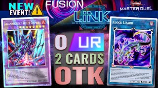 Cheapest 0 UR Fusion x Link Festival Salamangreat 2 Cards OTK Deck  YuGiOh Master Duel [upl. by Brander]