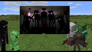 Minecraft mobs reacts  Enderman Rap  Ep4 [upl. by Drud822]