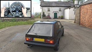 Forza Horizon 4 Volkswagen Golf GTI MK1 Steering Wheel  Shifter Gameplay [upl. by Alurd]