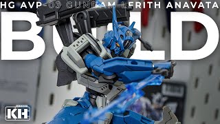 HG 1144 Gundam Lfrith Anavata  ガンダム ルブリス アノクタ  Gundam Speed Build ASMR  The Witch From Mercury [upl. by Heimlich]