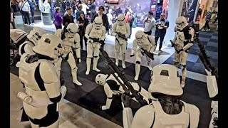 Stormtroopers hunting rebel scum at Comic Con Stockholm 2021 [upl. by Asirrak]