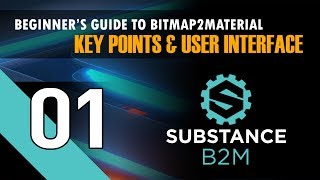 A Beginner’s Guide to Bitmap2Material 01 Key Points amp User Interface [upl. by Hanan]