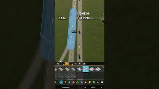 Highway Merge In Cities Skylines 2 🛣️ Shorts [upl. by Wolbrom681]