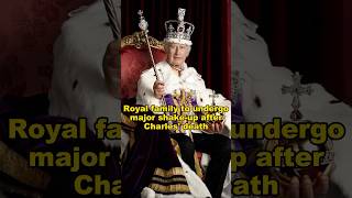 Members of the royal family will undergo a major adjustment after the death of King Charleshistory [upl. by Noemad]