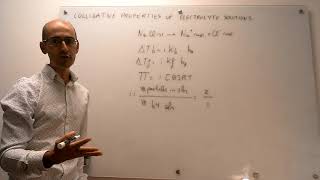 Colligative properties of electrolyte solutions [upl. by Idac578]