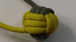 Affenfaust Knoten Update Paracord Flechten Anleitung in Deutsch auch als Blog [upl. by Erodroeht503]