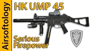 CQB Monster  HK UMP45 Review  Elite Force amp Umarex  Airsoftology [upl. by Ociredef]