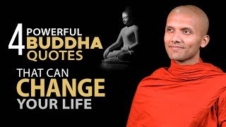 4 Powerful Buddha Quotes That Can Change Your Life  Buddhism In English [upl. by Symer323]