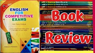 English For Competitive Exams Book Review By Sumaiya Anwar। [upl. by Atnahsal669]