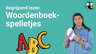 Taalspelletjes met een woordenboek NIEUW [upl. by Ailido555]