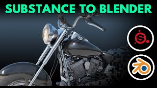 Transfer Texture IDs from Blender to Substance Painter In 3 MINUTES [upl. by Elvina]