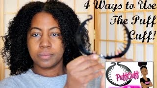 4 Ways to Wear The Puff Cuff [upl. by Nnahgem973]