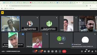 CAREER GUIDENCE LIVE WEBINAR 231024 [upl. by Ephrem]