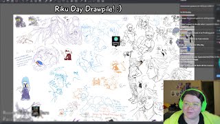 1111 riku pocky chain of melody memory day 111123 Art Stream [upl. by Nykal640]