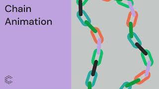 Chain Animation in Cavalry App [upl. by Dray]