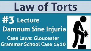 Law of Torts Damnum Sine Injuria with Case Law [upl. by Heimlich]