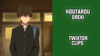 Houtarou Oreki Twixtor Clips [upl. by Tavis]